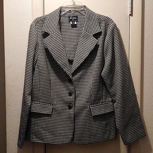 Houndstooth Blazer